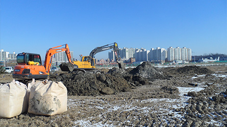 고화재 혼합 (1차)