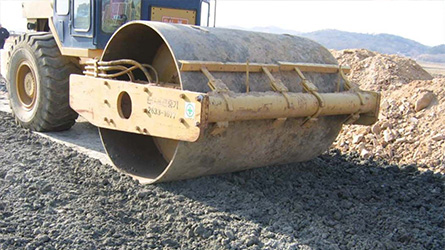 층다짐 실시 (노체기준)